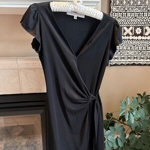 Studio M Classic Black Midi Dress